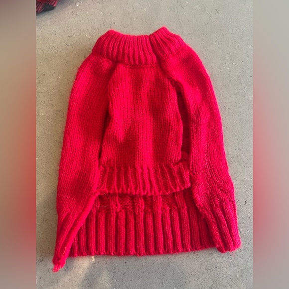 XXS red sweater, perfect for the holidays! - Picture 2 of 4